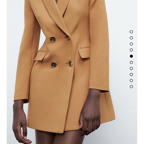 BLOGGERS FAV ZARA NWT LONG BLAZER - Picture 11 of 16